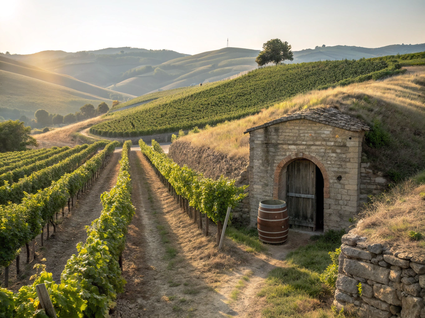 Gut Oggau vineyard and cellars